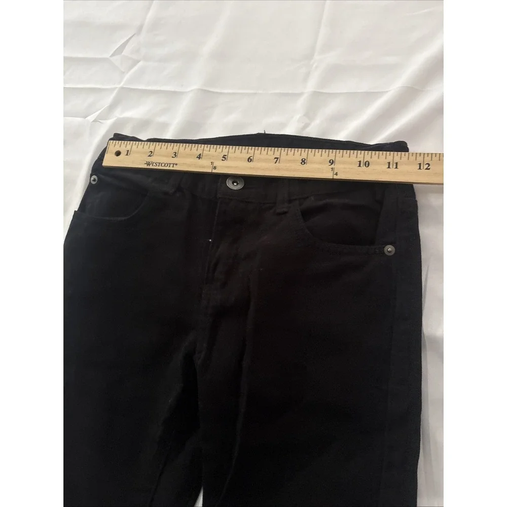 Children’s Place Black Skinny Jeans Boys Size 8 Adjustable Waist